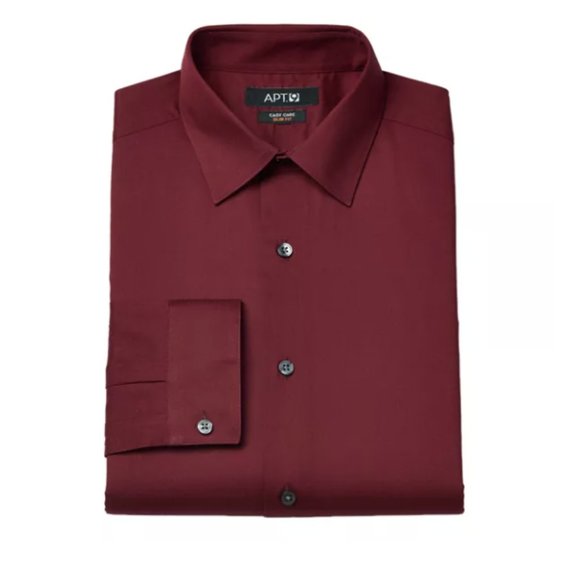 Men's Apt. 9® Slim-Fit Easy-Care Dress Shirt - Picture 1 of 1